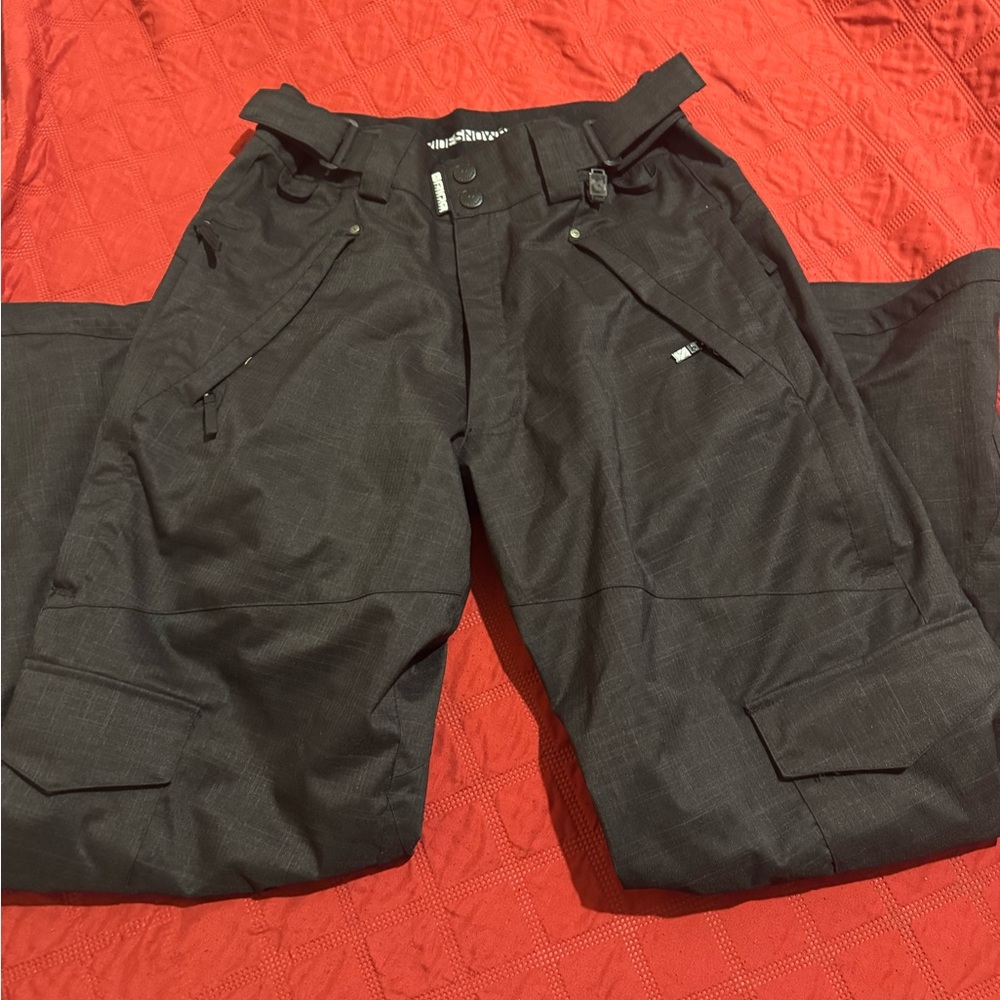 NWOT Weatherproof black Snowboarding Pants for Men